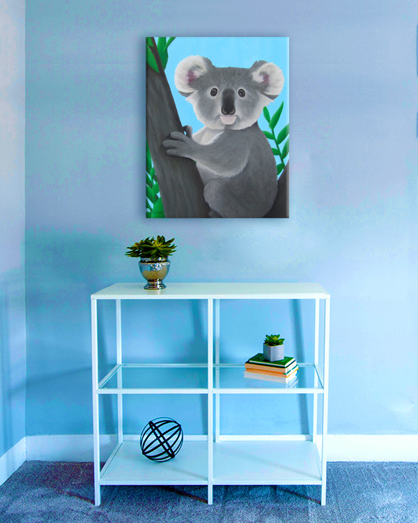 Koala: A Painting of Cuteness and Compassion