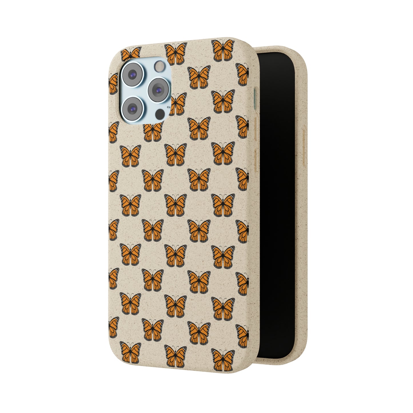 Monarch Butterfly Biodegradable Phone Case: A Fashionable and Eco-Friendly Accessory