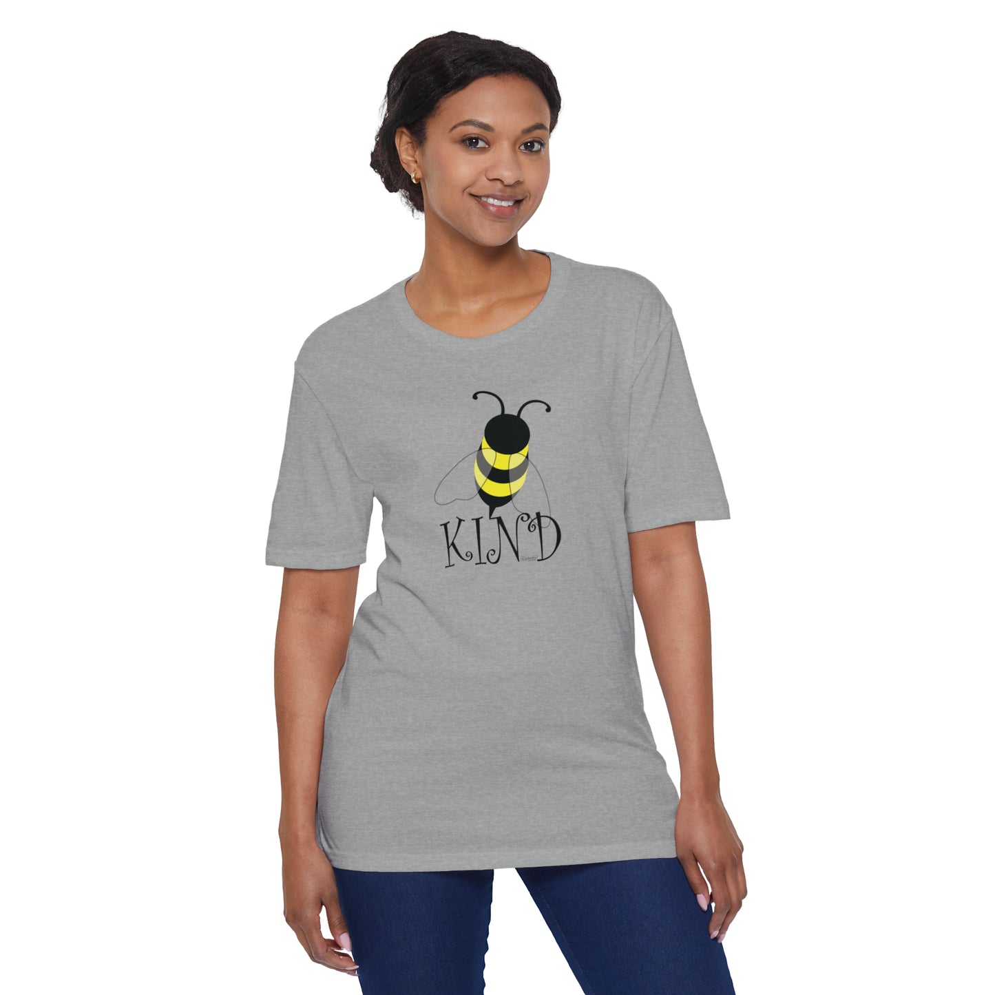 Bee Kind Unisex District® Re-Tee® T-Shirt: A Stylish and Eco-Friendly Way to Show Your Love for Nature and Kindness