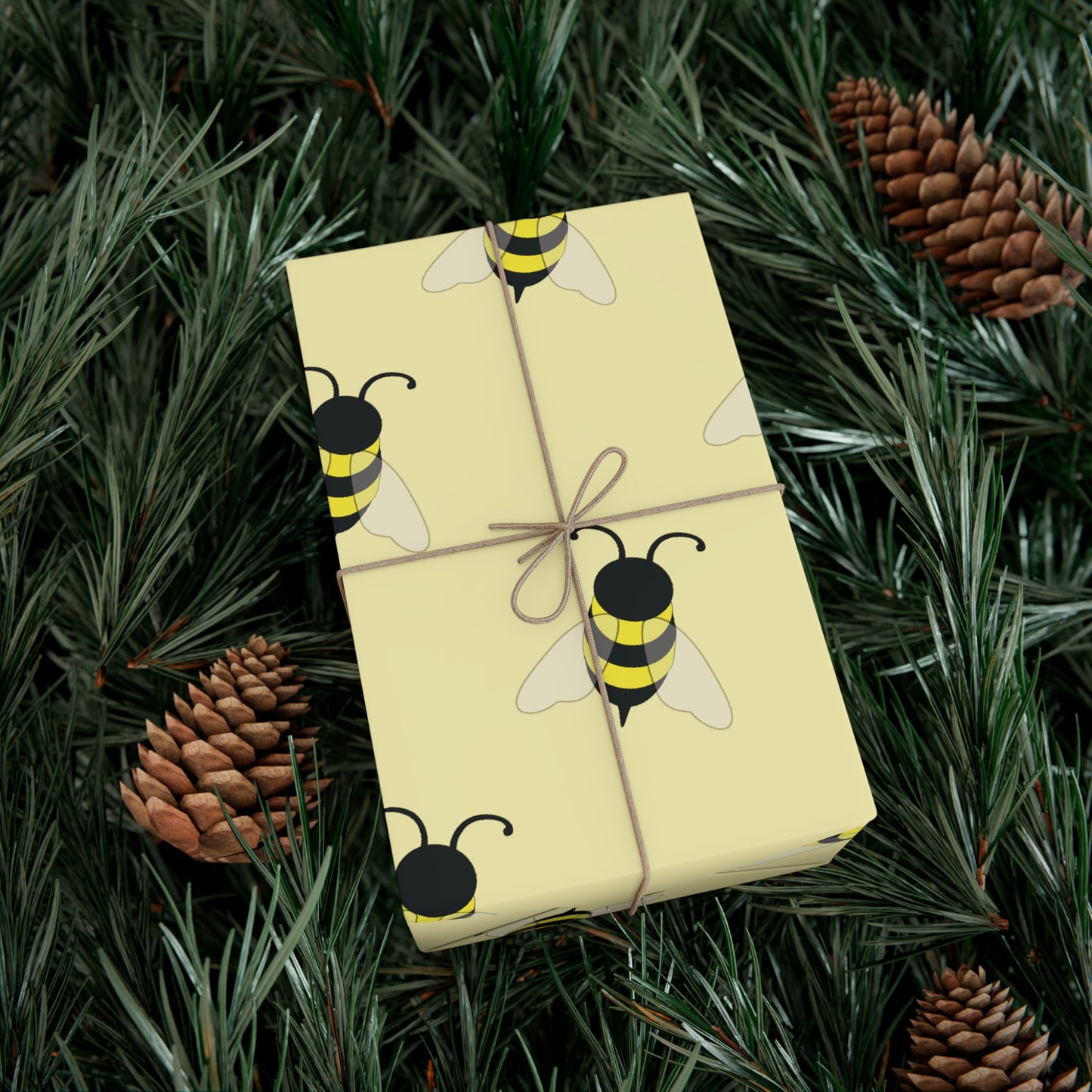 Bee Happy: The Cutest and Eco-Friendly Gift Wrap Paper