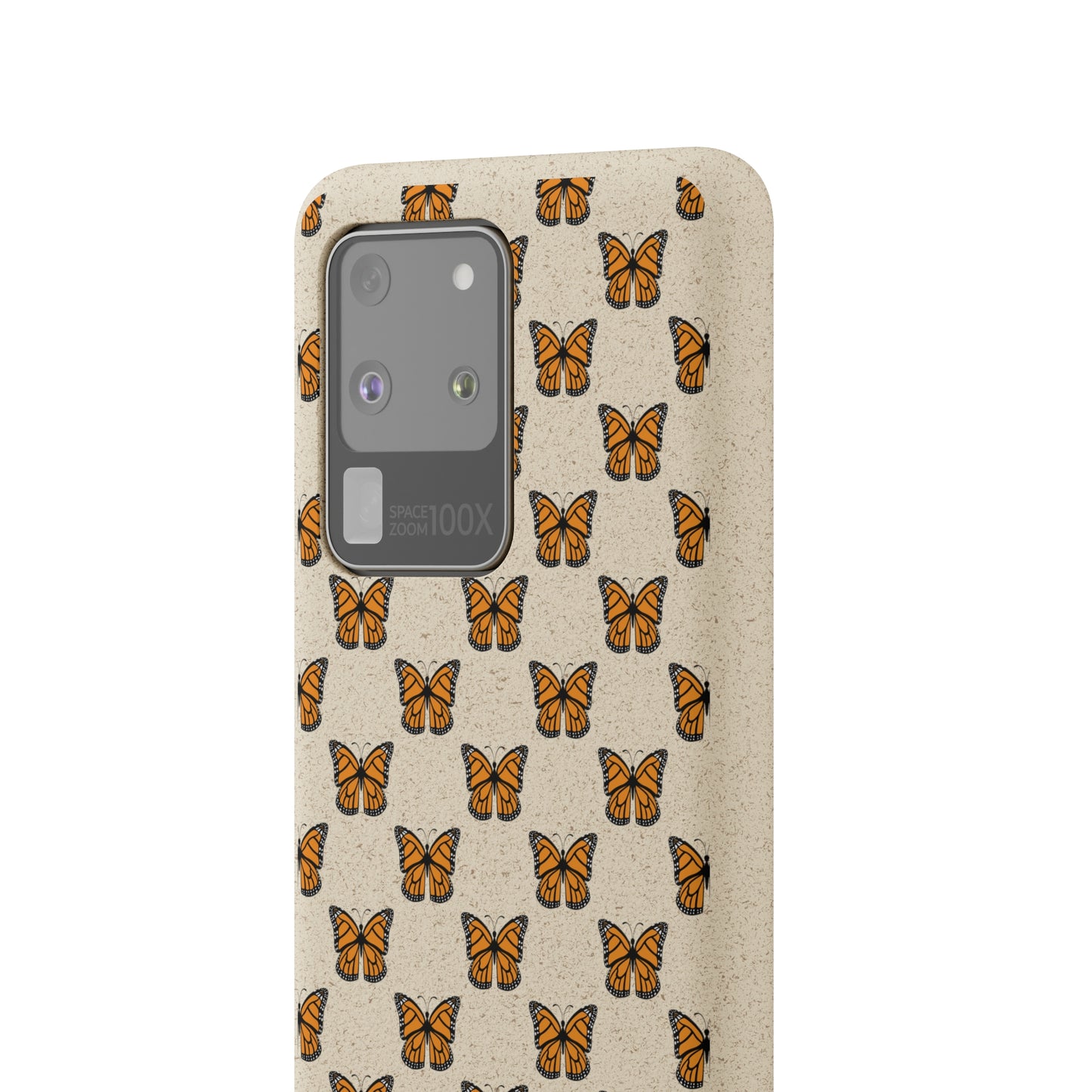 Monarch Butterfly Biodegradable Phone Case: A Fashionable and Eco-Friendly Accessory