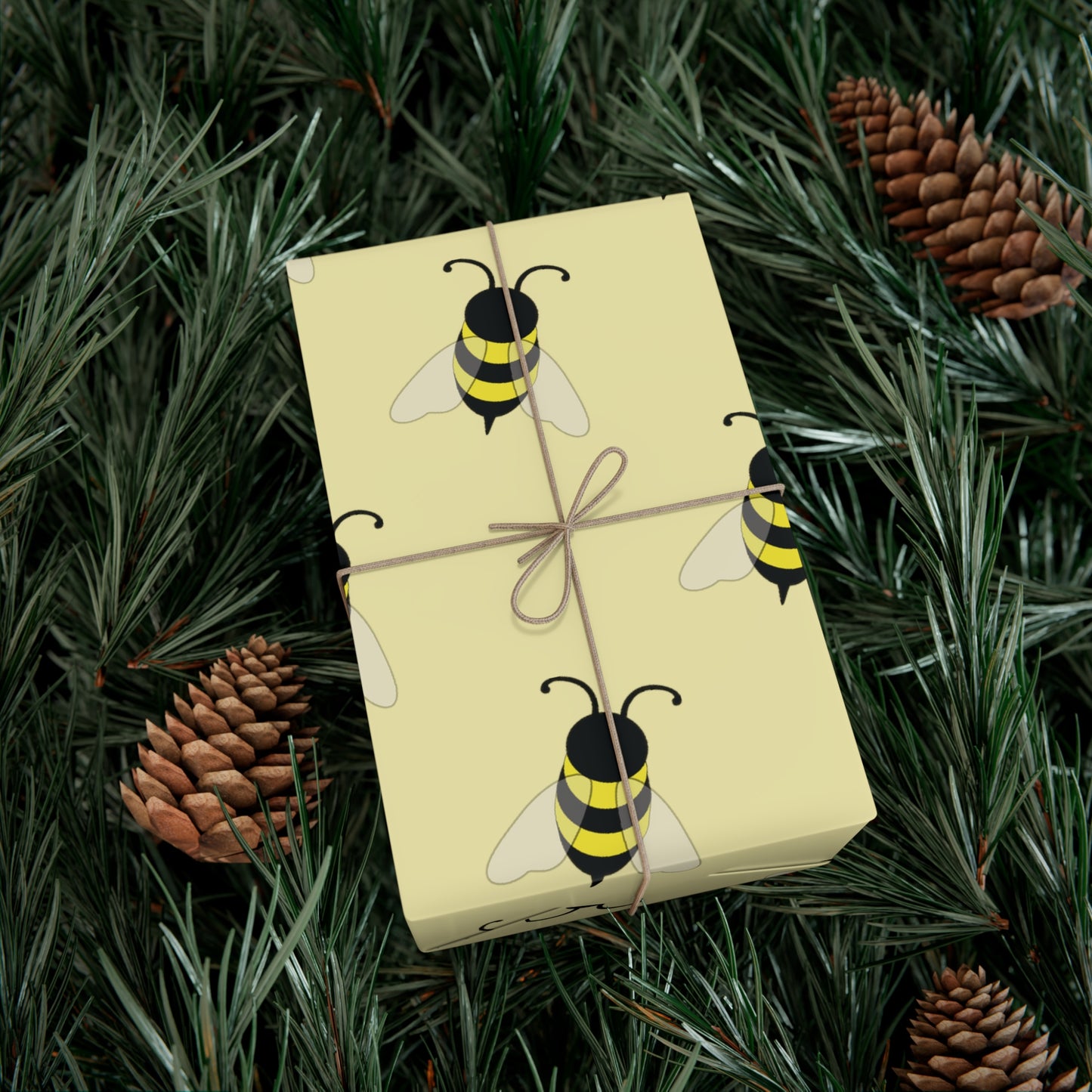 Bee Happy: The Cutest and Eco-Friendly Gift Wrap Paper