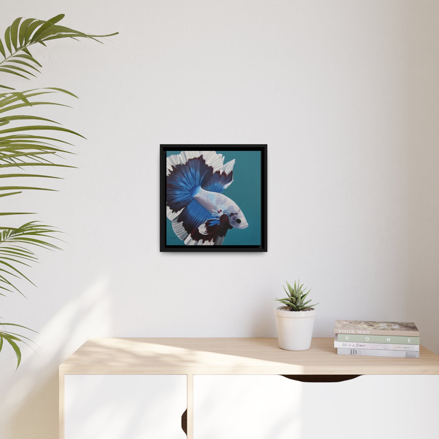 Betta Fish Painting Reproduction: The Stunning and Eco-Friendly Wall Art for Your Home
