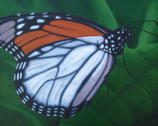 Bring Vibrant Beauty Home: Stunning Monarch Butterfly Acrylic Painting